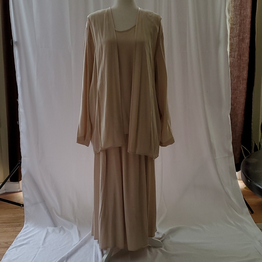 MOON LIGHT WOMEN'S COMFORT 3PC DRESS SZ M